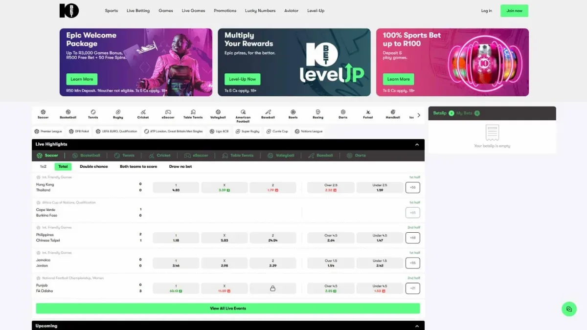 Cajero 10Bet México
